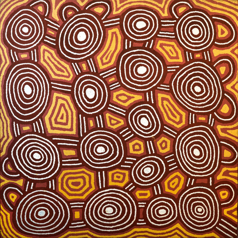 Artwork by Anatjari Tjampitjinpa
