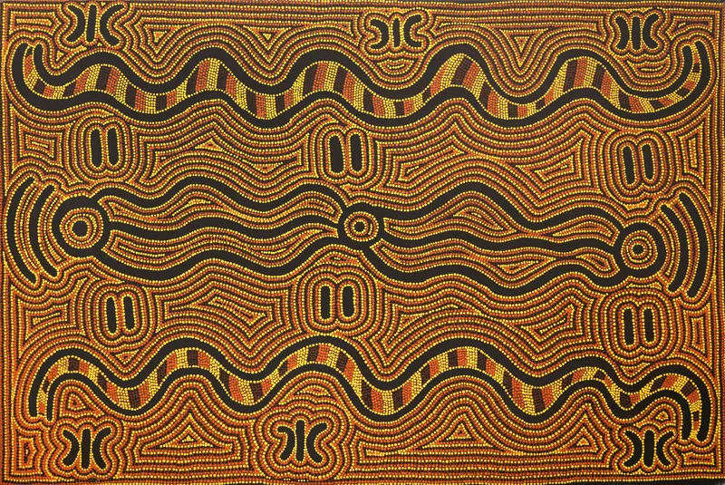 Artwork by Joy Nangala Brown