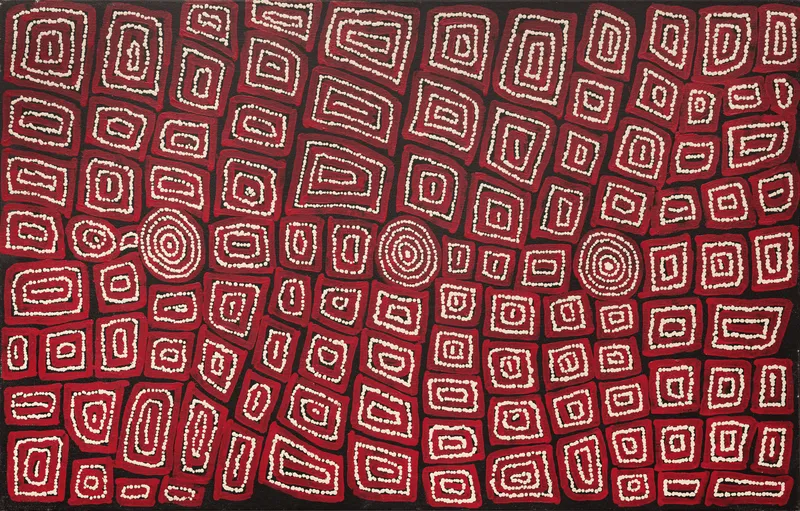 Artwork by Thomas Tjapaltjarri