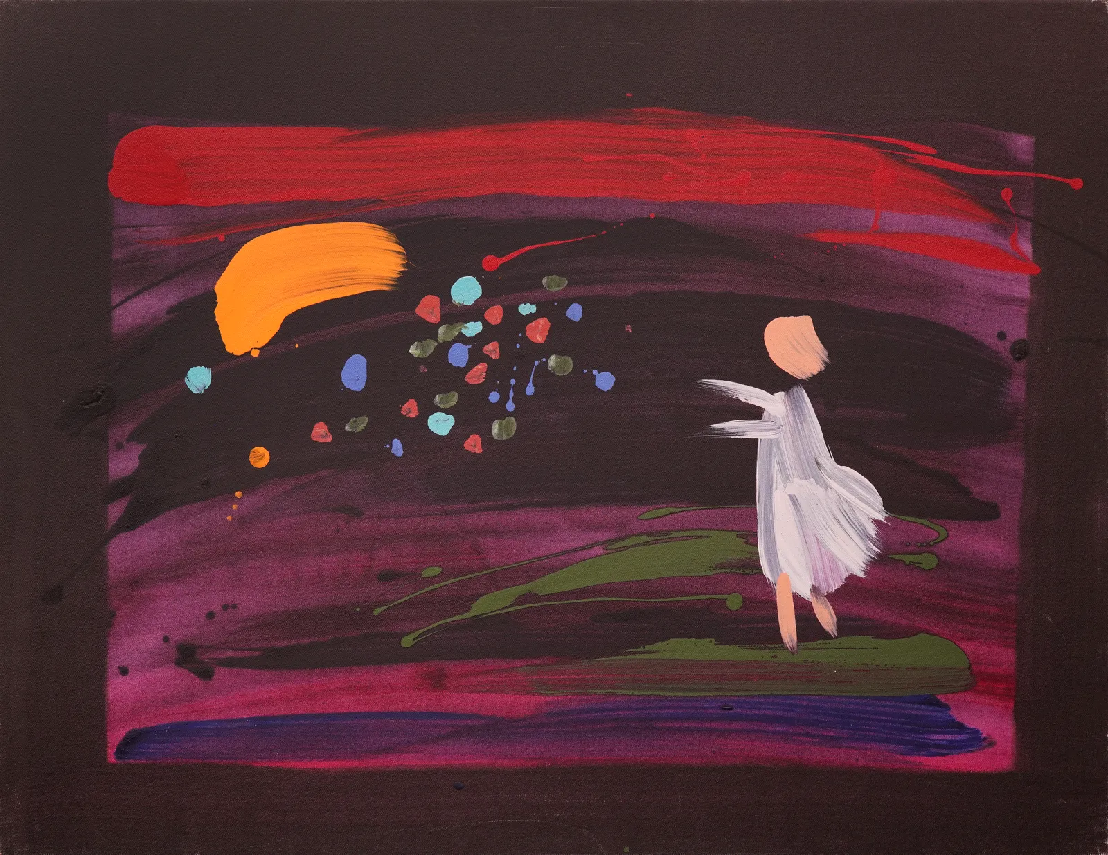 Mission Days: Throwing Lollies (Christmas), 2003 by Heather (Anjolu) Umbagai