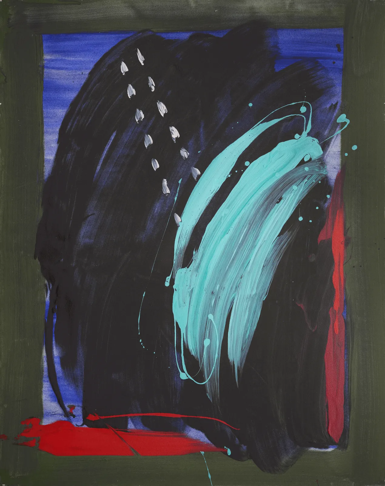 Aagu Ngala Ngala (Waterfall), 2003 by Heather (Anjolu) Umbagai