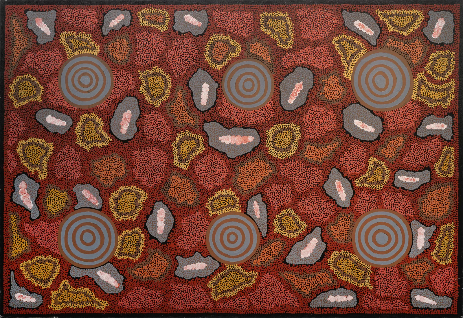 Men's Ceremony, 1990 by Malcolm Jagamarra