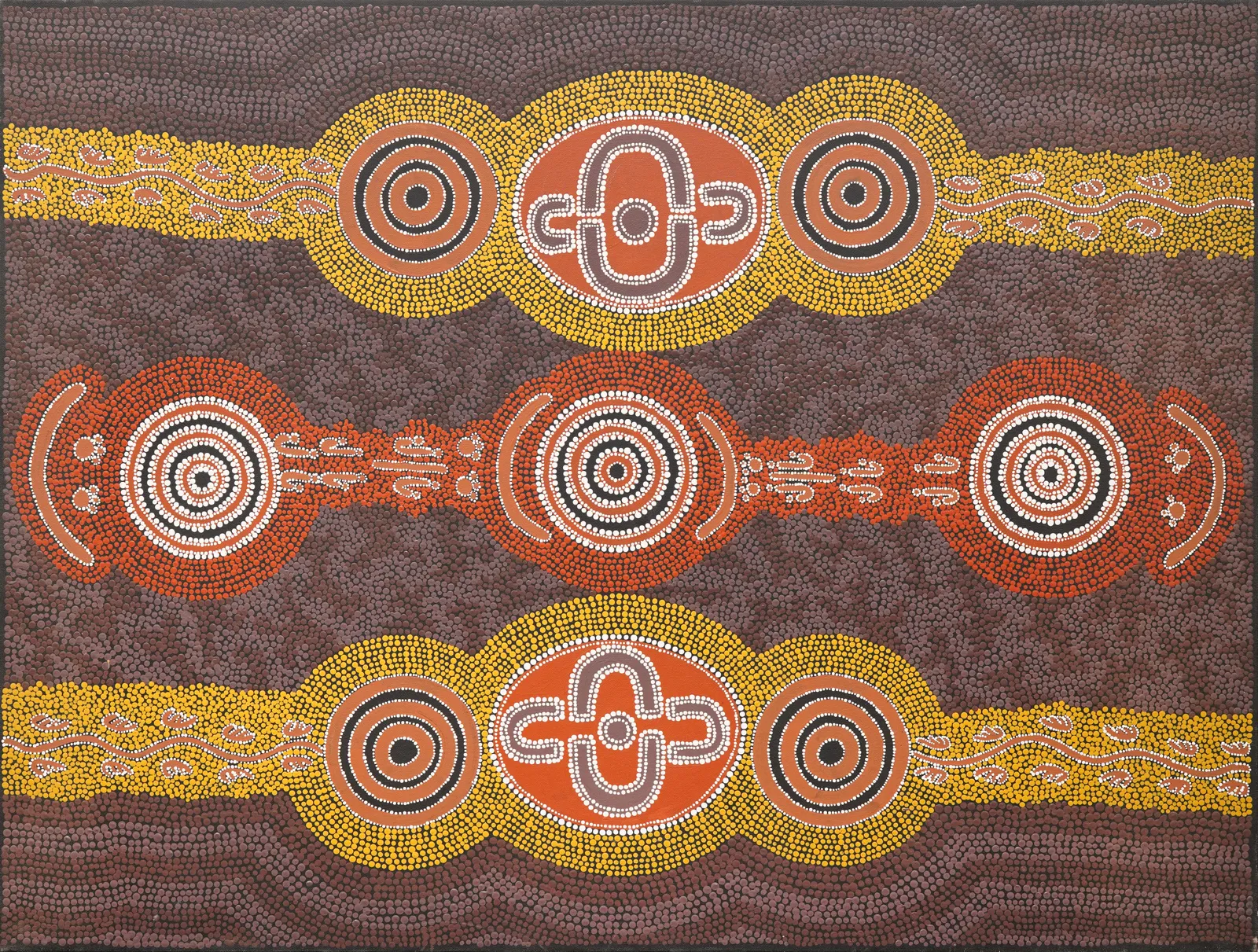 Men's Ceremony, 1990 by Malcolm Jagamarra