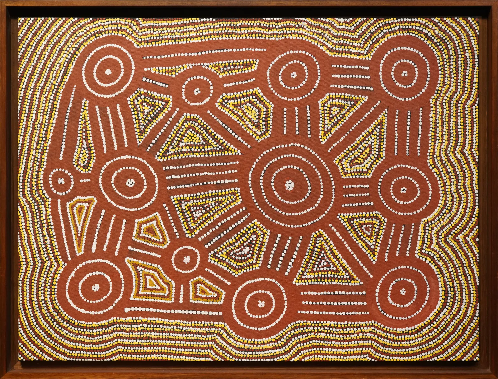 Tingari, 1991 by Jimmy Ross Tjampitjinpa