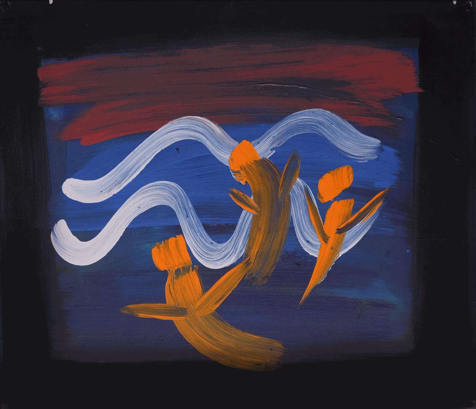 Swimming, 2002 by Heather (Anjolu) Umbagai