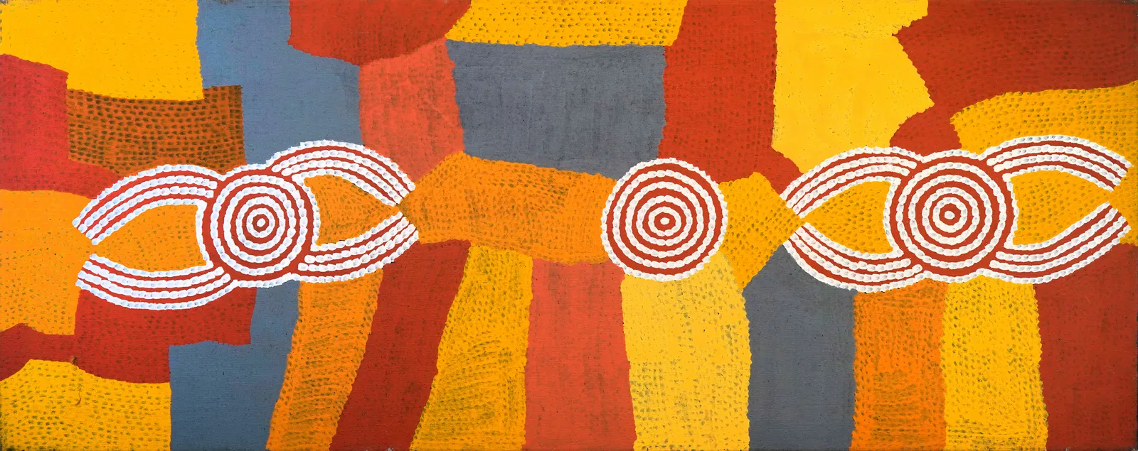 Men's Ceremony, 1994 by Billy Stockman Tjapaltjarri