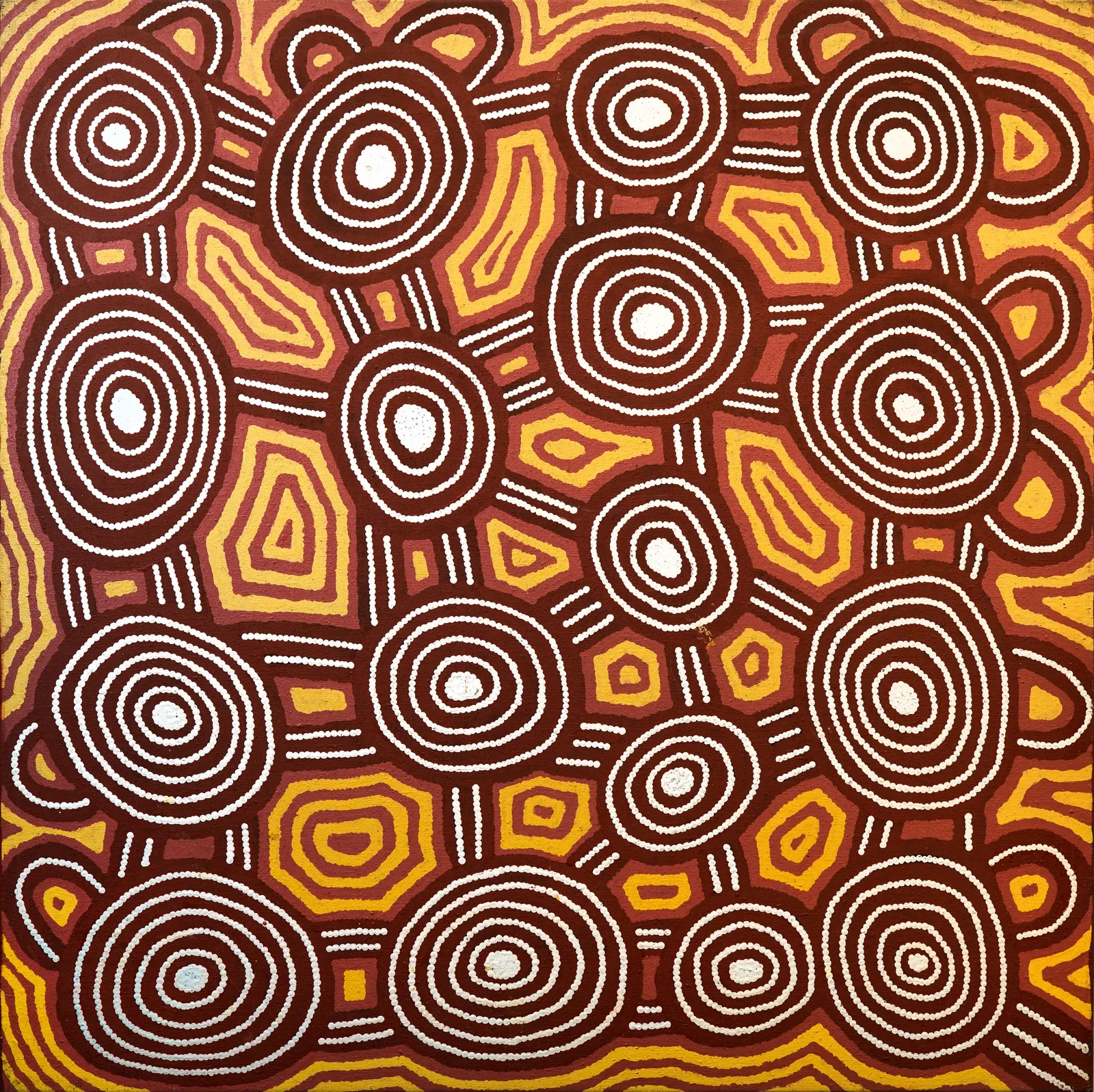 Tingari Cycle, 1994 by Anatjari Tjampitjinpa