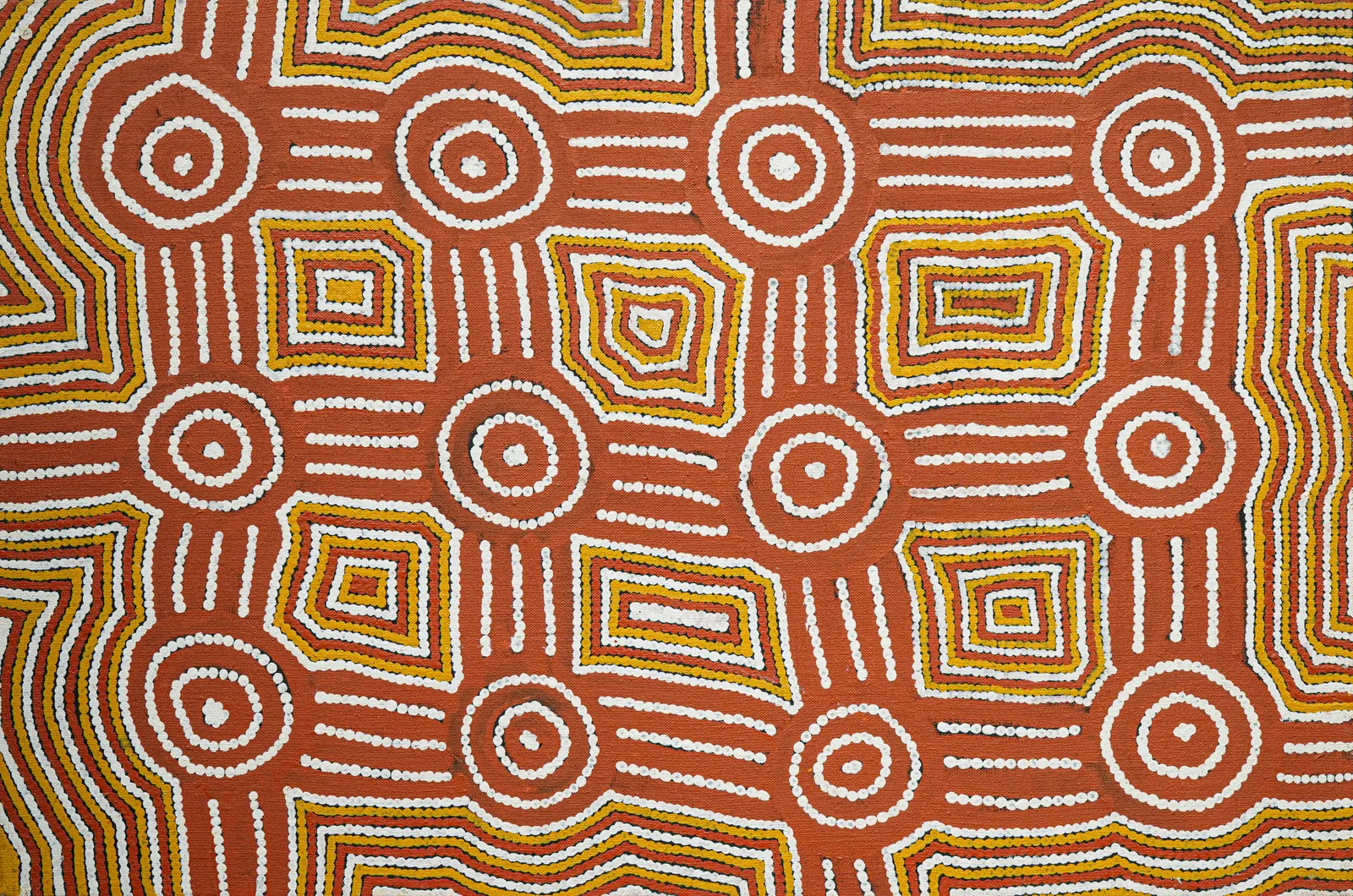 Tingari Dreaming, 1995 by Adrian Tjupurrula