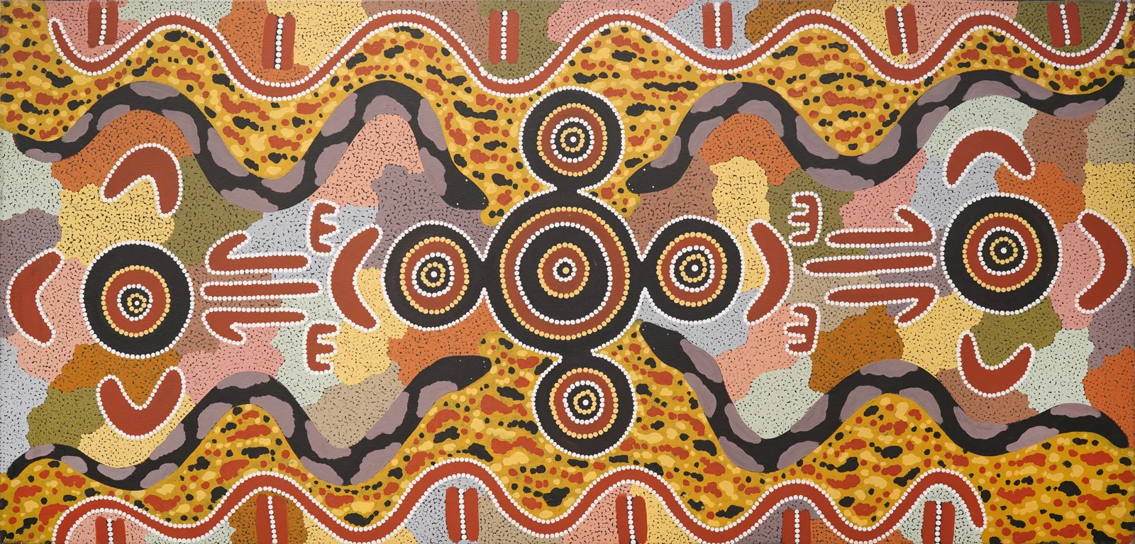 Men's Ceremony, 1995 by Michael Jagamarra