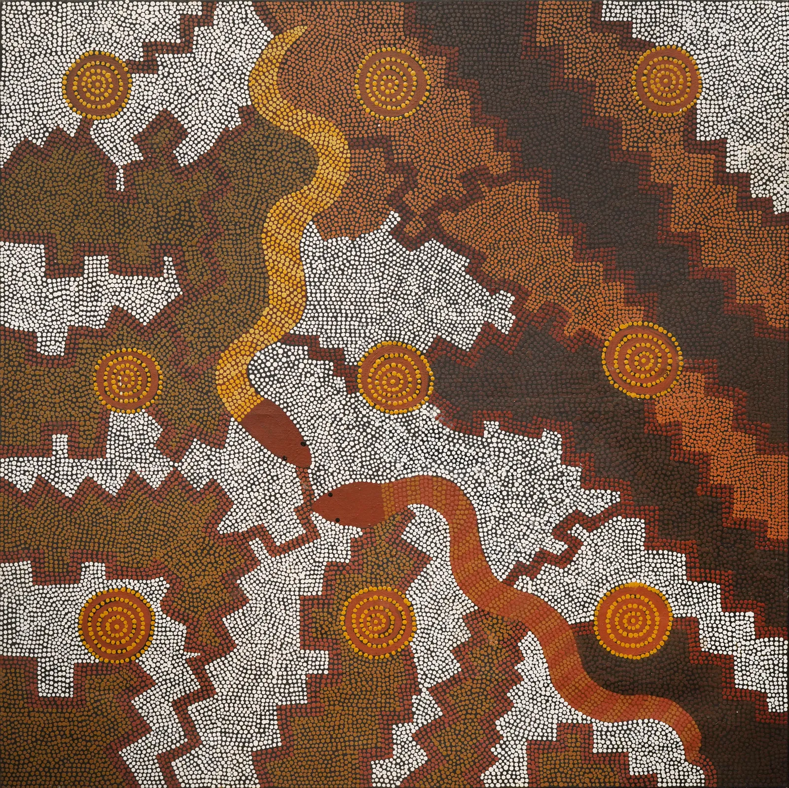 Tingari Dreaming Cycle by Terry Pollard